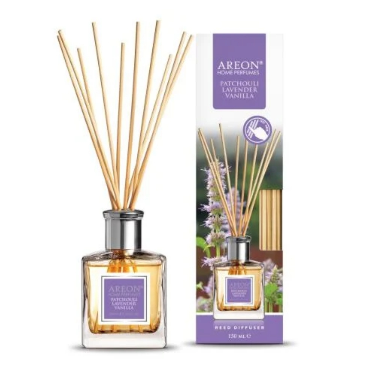 7 Areon home fragrance sticks 150 ml vanilla - lavender - patchouli - Image 1
